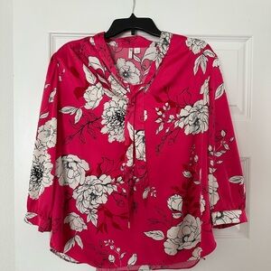 Cato Pink Floral Blouse
